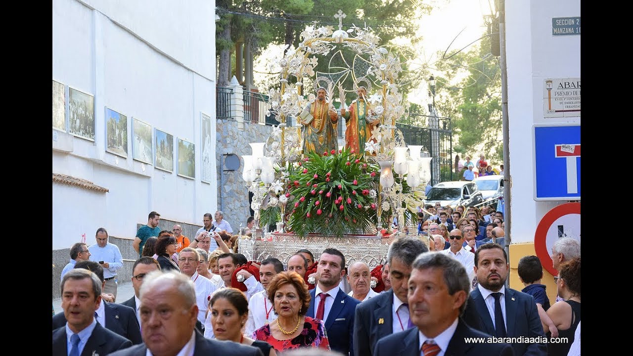 PROCESION de SAN COSME y SAN DAMIÁN Abarán 2017