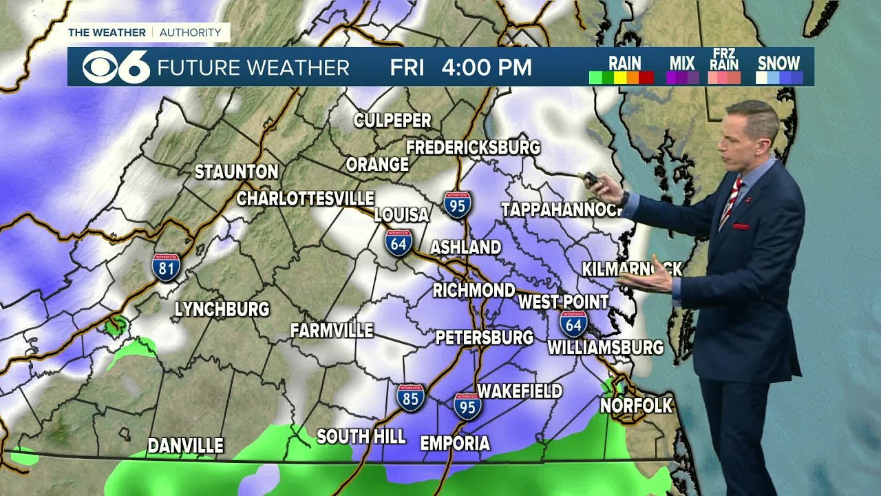 Some rain/snow showers today