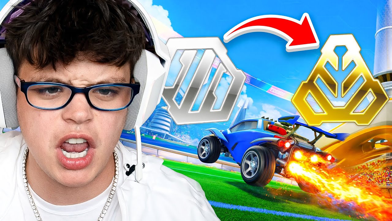 If I don’t hit gold, I delete rocket league.. 