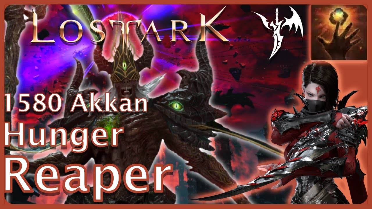 Lost Ark - Solo Akkan Hunger Reaper 1580