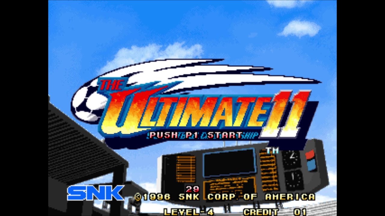The Ultimate 11: SNK Football Championship. (得点王: 炎のリベロ). [Arcade - SNK]. WALES. WC. 1CC. 60Fps.