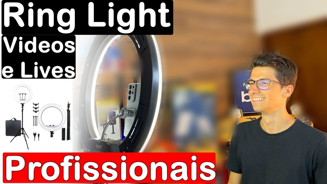 Essa Ring Light De Baixo Custo Impressiona Até Quem Tem Estudio Profissional