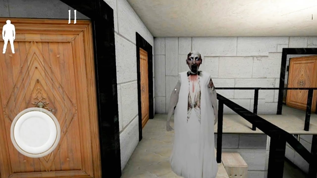 Granny Game Horror Escape Gameplay | Granny Slendrina X House Mod Ep36