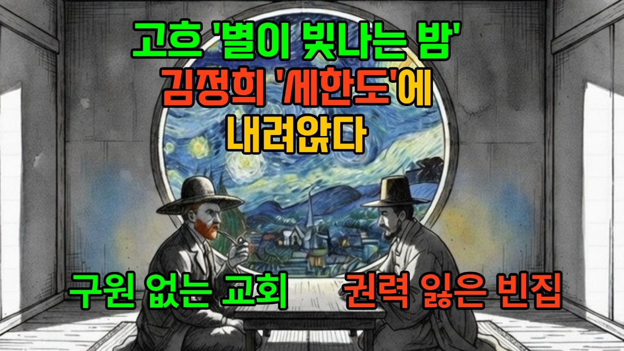 세한도에 내려앉은 고흐의 별밤