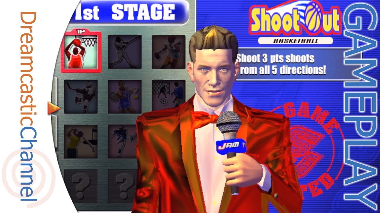Gameplay: Sports Jam (Dreamcast) | Arcade Mode