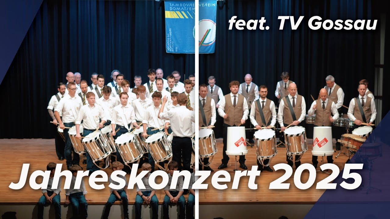 Jahreskonzert 2025 | Tambourenverein Domat/Ems | feat. @TambourenGossau