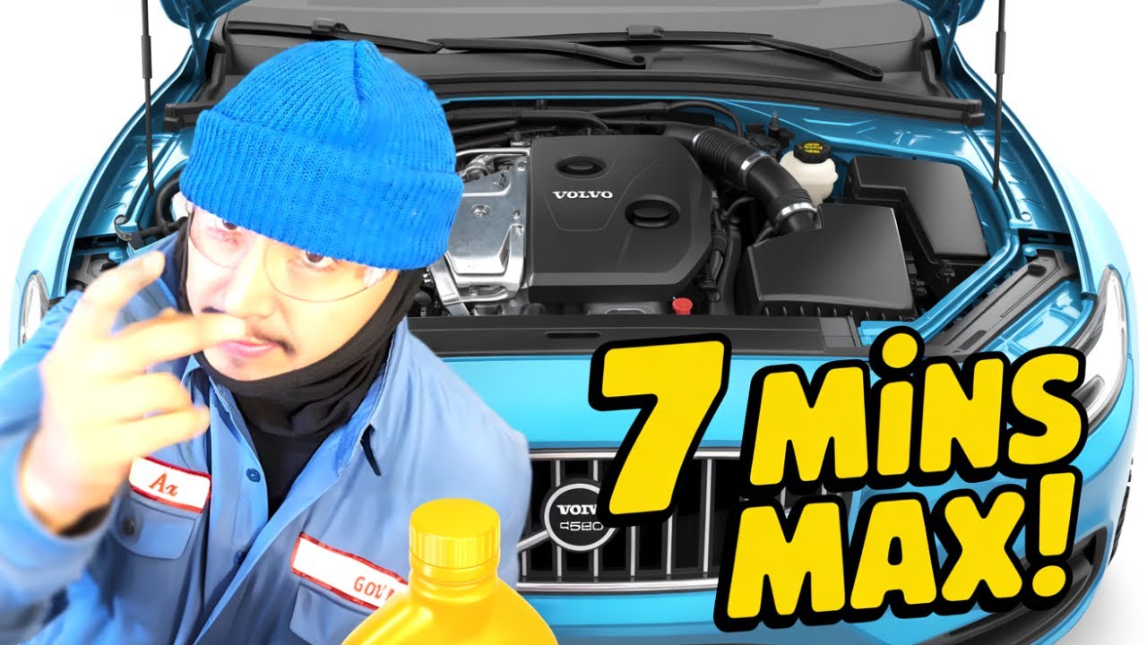 Поменяйте масло в Volvo S60 2011-2018 БЫСТРО И ЛЕГКО!