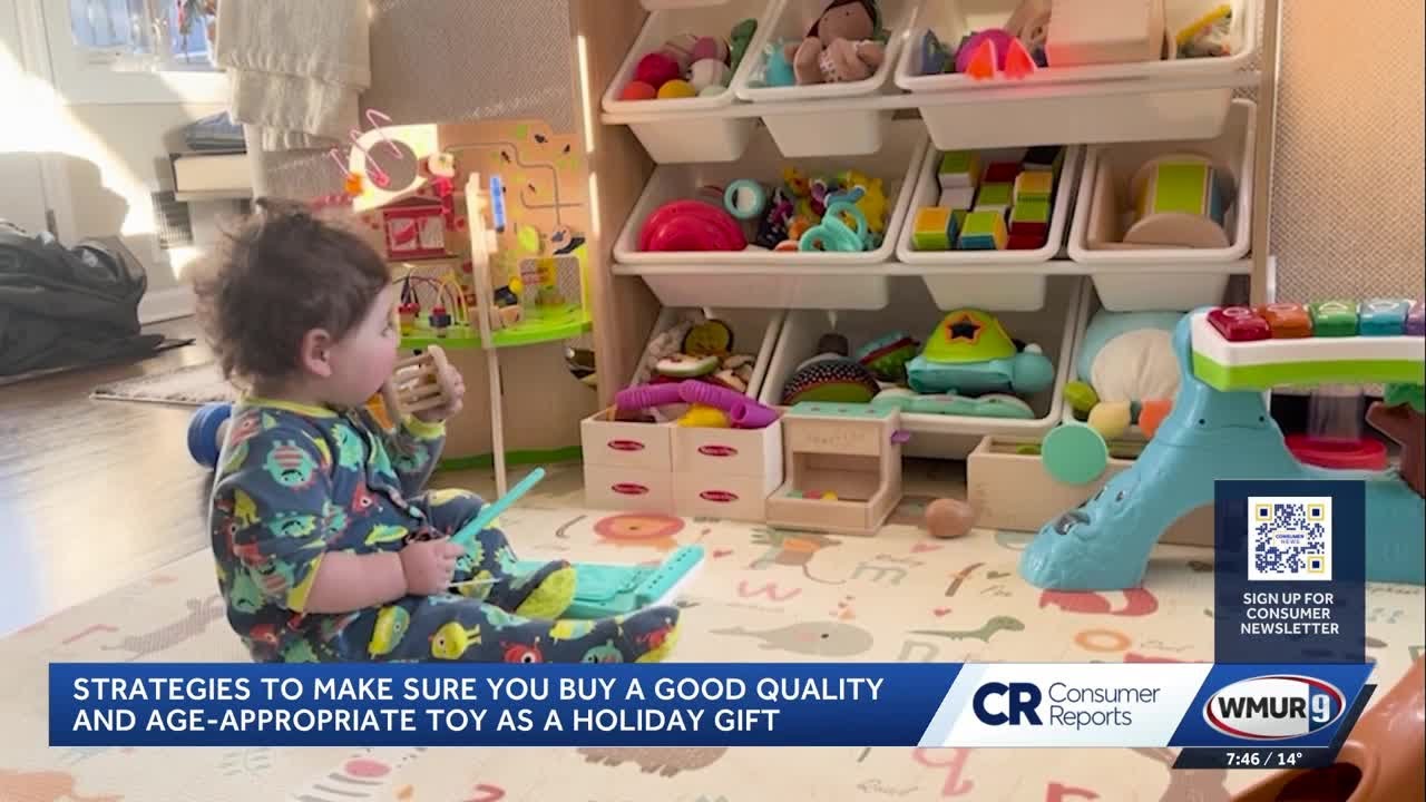 Consumer Reports shares strategies for buying safe, age-appropriate holiday toys