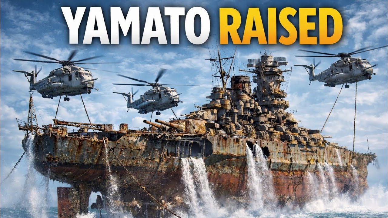 Legendary Salvage: Raising the Super Battleship Yamato from the Ocean Floor After 100 Years