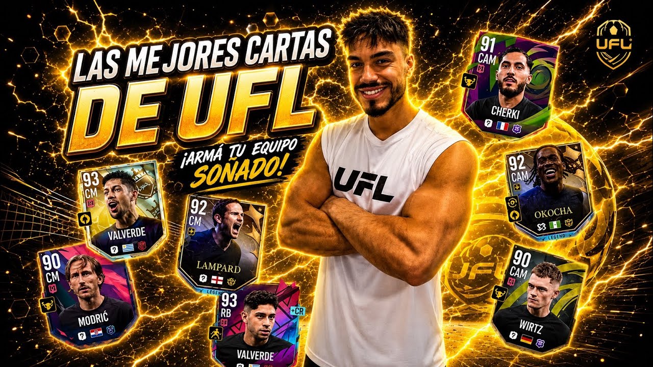 💥LAS MEJORES CARTAS DE UFL💥 VERSIÓN CENTROCAMPISTAS⚽️