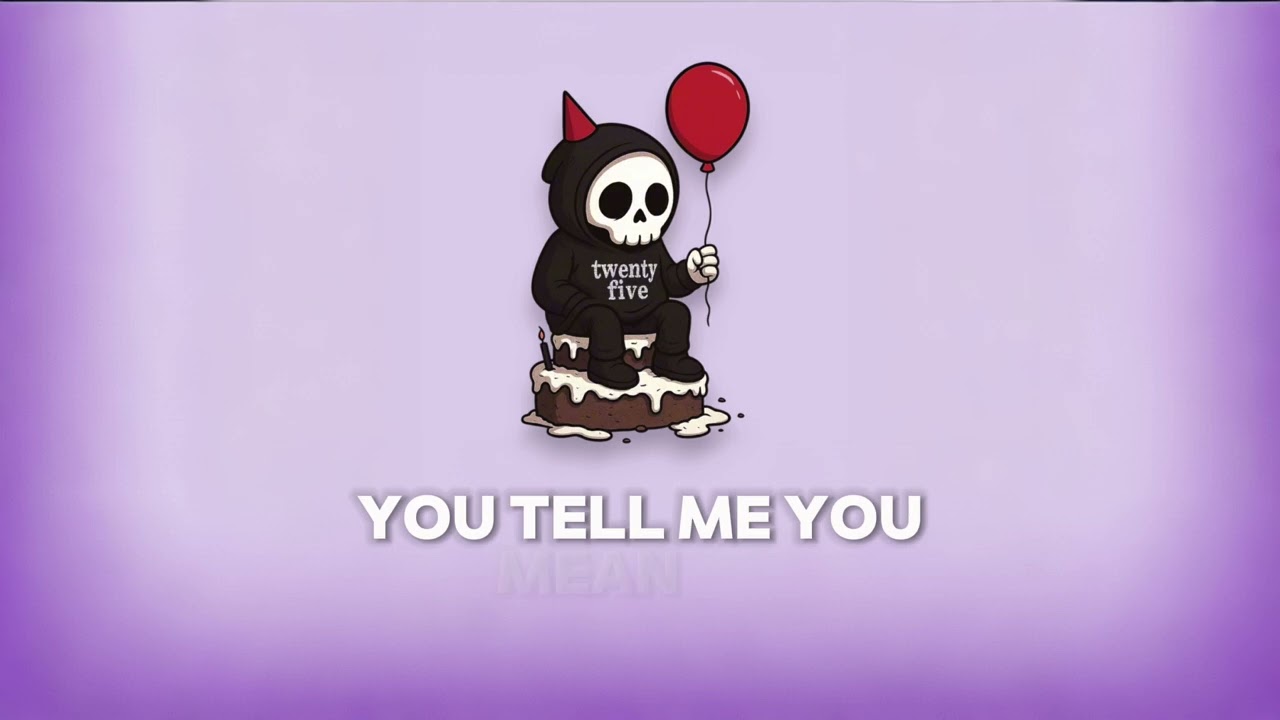 DIZZYISDEAD - twenty-five (Official Lyric Video)
