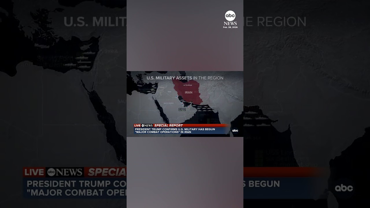 President Trump said 'lives of courageous American heroes may be lost' amid Iran strikes