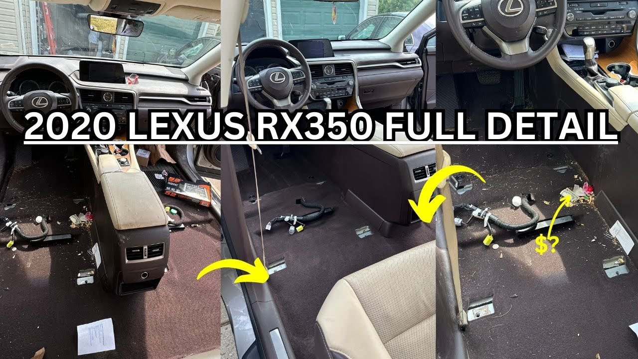 Complete Detail Of A Nurse Car!! 2020 LEXUS RX350