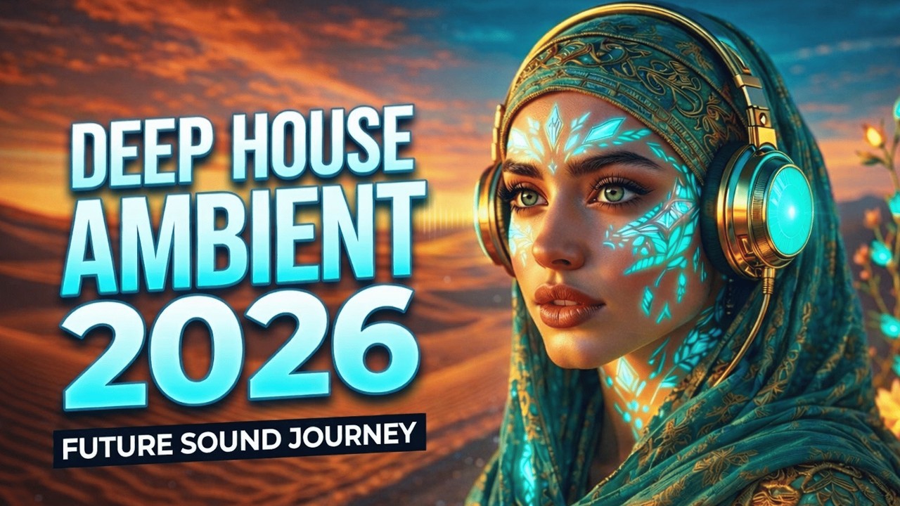 Deep House Chillout 2026 🌵 Ethereal Progressive Trance Mix | Desert Sunset Instrumental Background