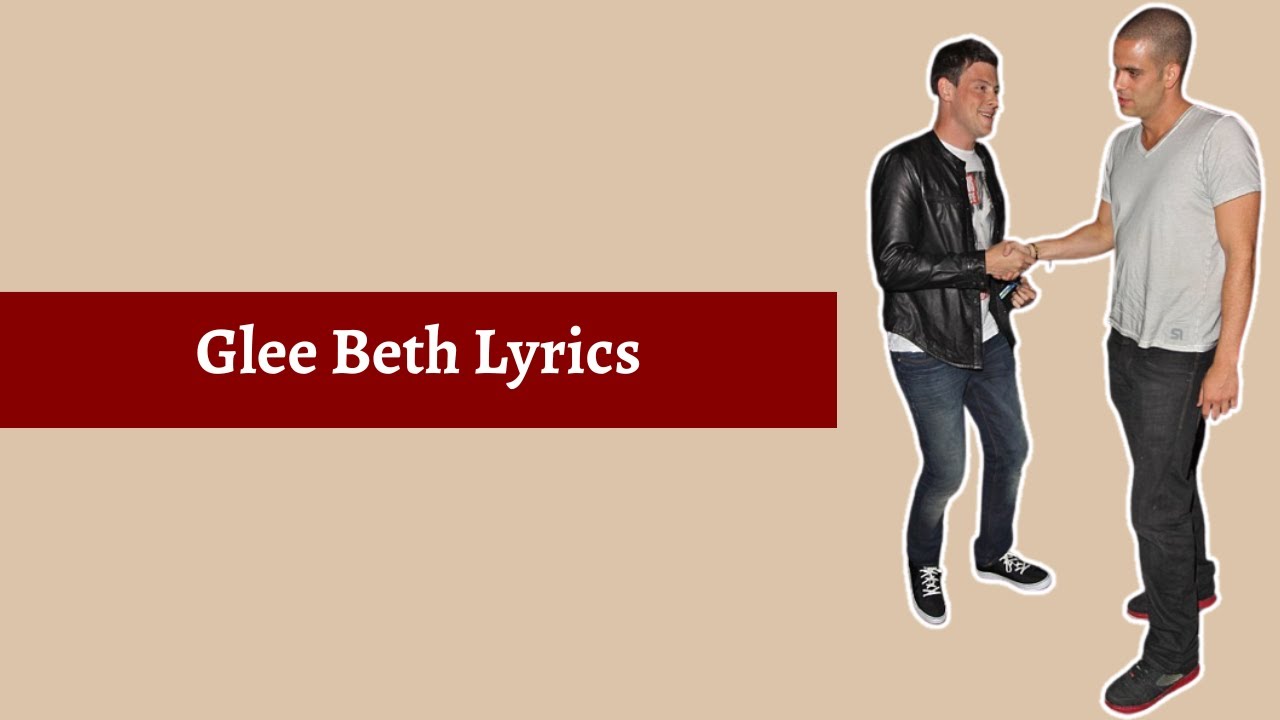 Glee Beth Lyrics