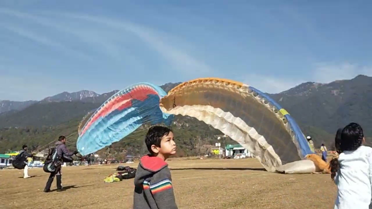 Parashoot videos Bir billing world second highest paragliding place himachal pradesh 