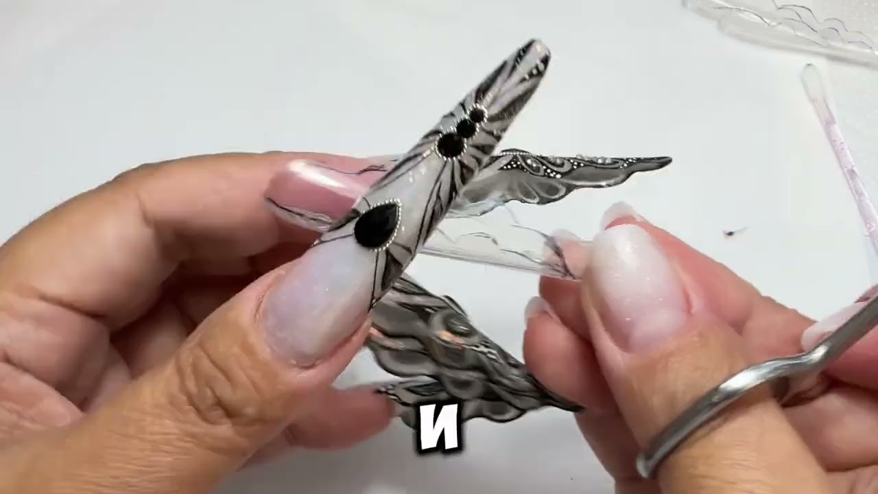 Я в шоке, у меня получилось #nails #ногти #верхниеформы #nailart 