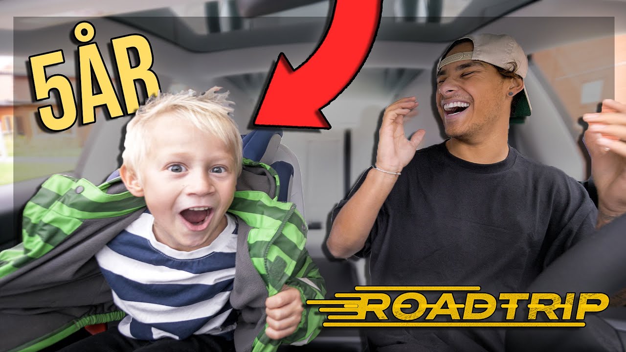 ROADTRIP MED EN 5 &Aring;RING - *Elias &auml;r tillbaka och kissar p&aring; sig i bilen...*