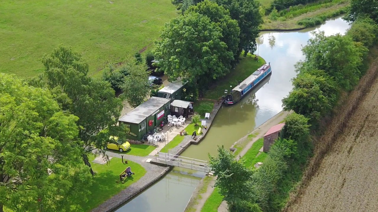 A view from above the Ashby Canal 2017