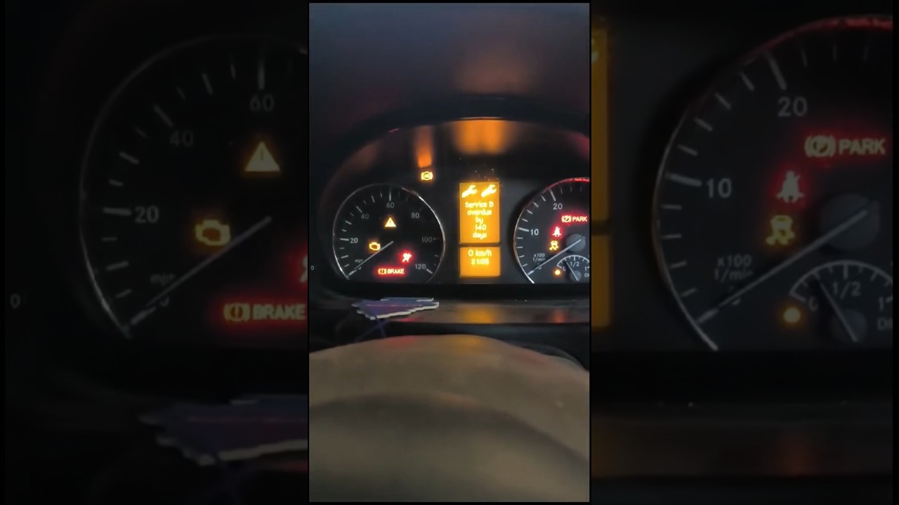 Mercedes Sprinter Service B Reset #mercedesclub #servicereset #howto #maintenance #2014sprinter