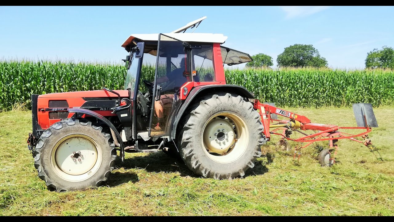 #farming Heueinsatz uncut - Traktor Same Aster 70