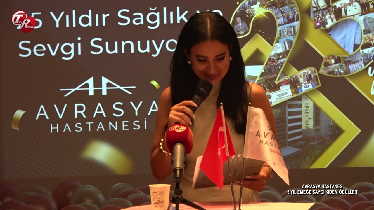 Avrasya Hastanesi 5. Yıl Emeğe Saygı Kıdem Ödülü