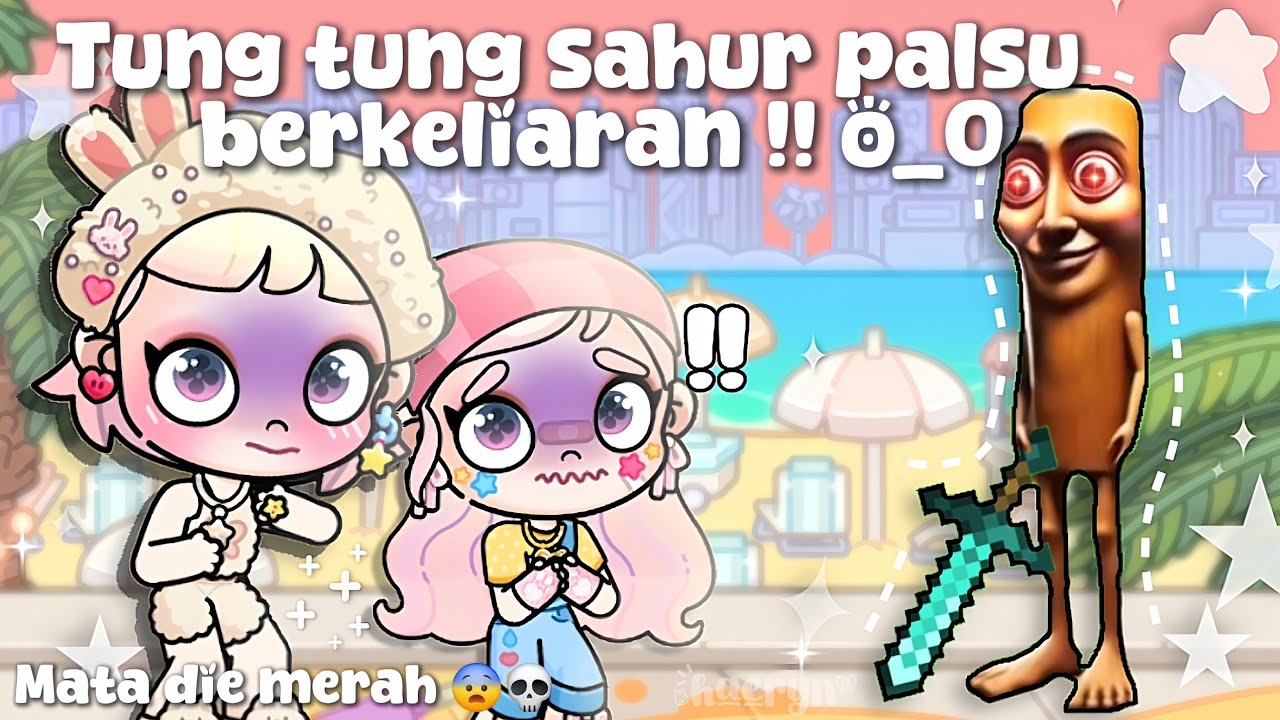 AN0MALI TUNG TUNG SAHUR PALSU ⁉️ || haeslyn dikejar&sup2; anomali || Drama AvatarWorld