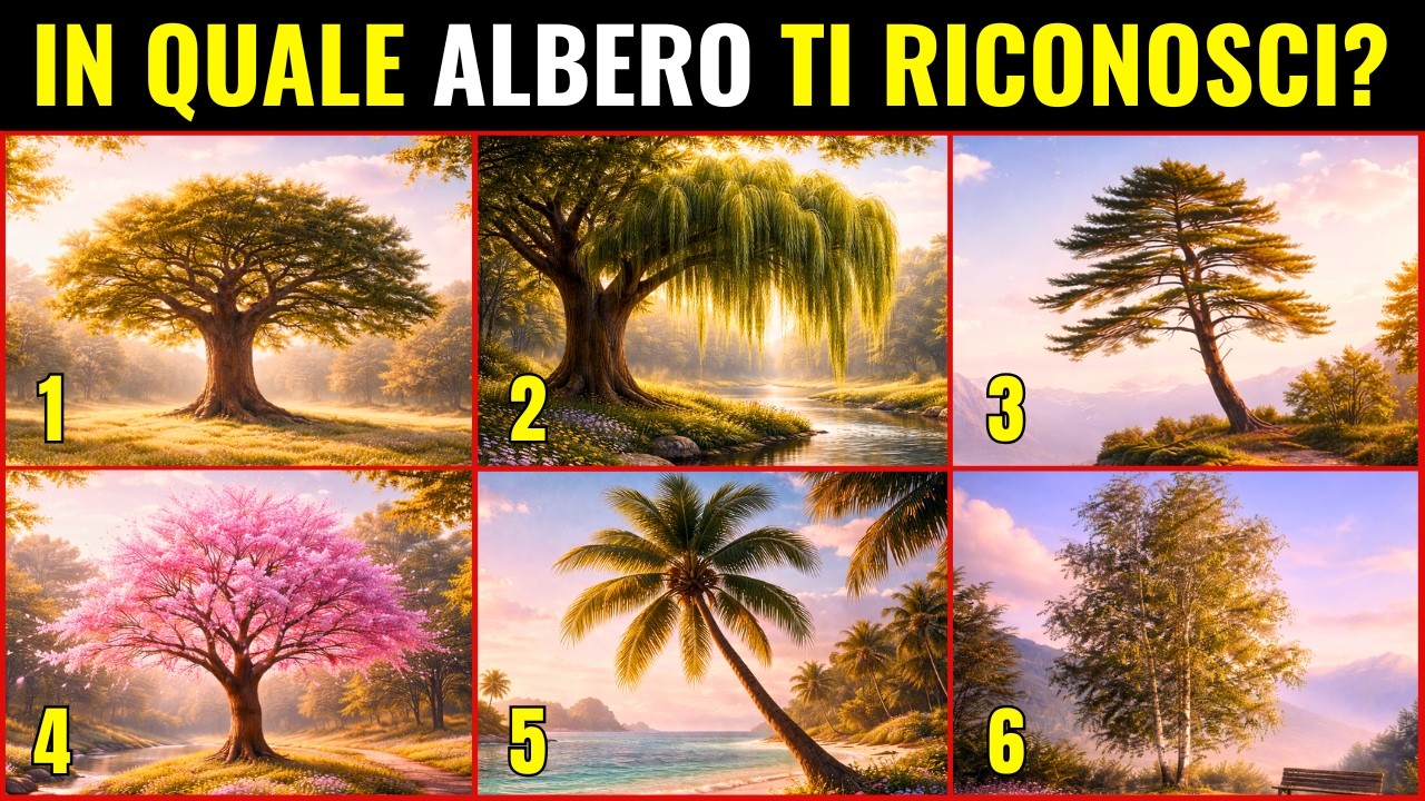 Scegli l’Albero che più Ti Attira e Scopri in Che Fase della Vita Ti Trovi - Carl Jung