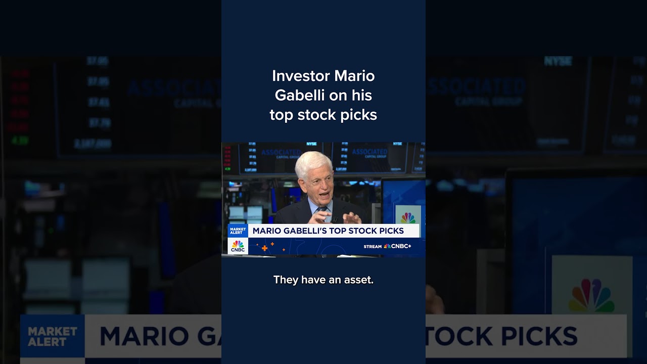 Investor Mario Gabelli on his top stock picks
