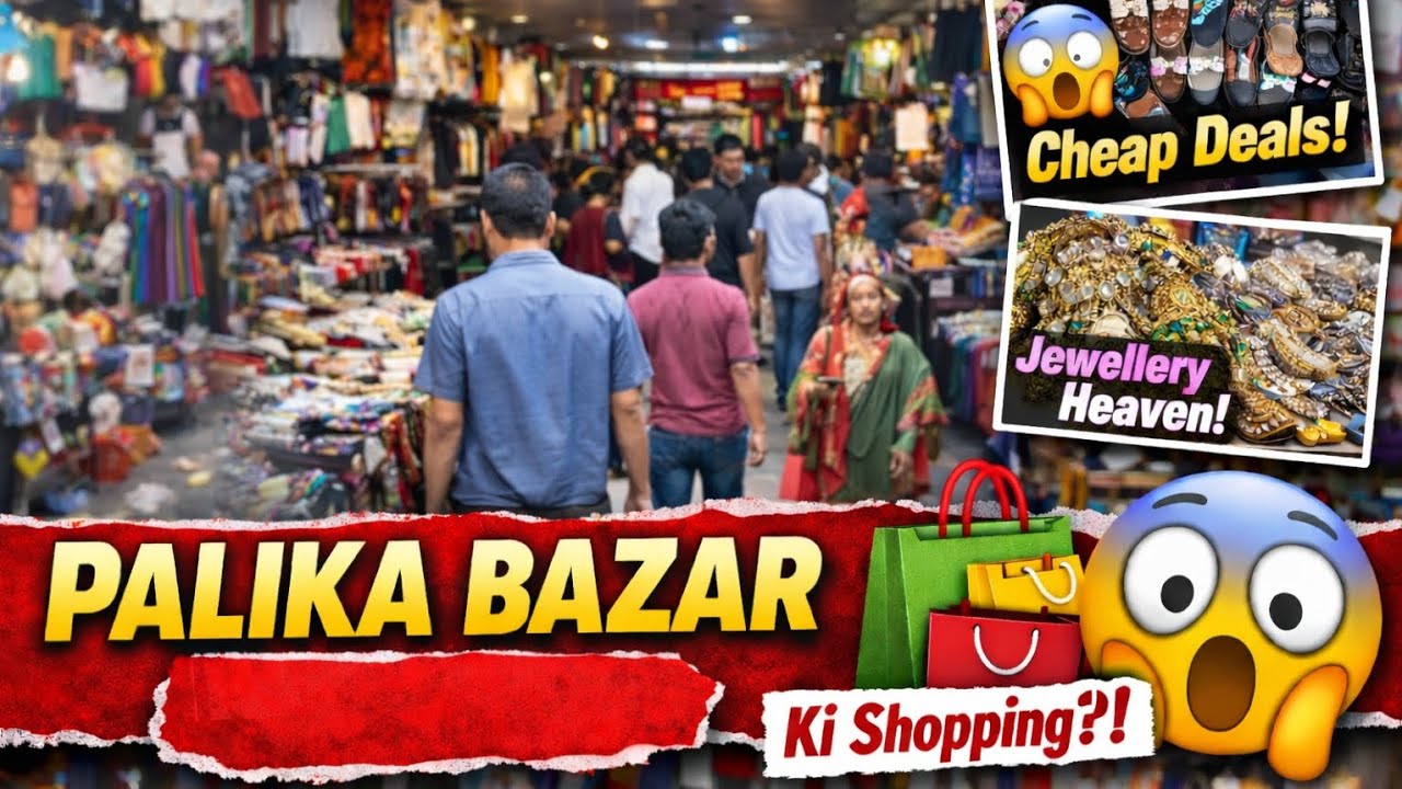 Delhi Ki Sabse Sasti Market? 😳 Palika Market Shopping Haul 💸#PalikaMarket #PalikaBazaar #DelhiVlog 