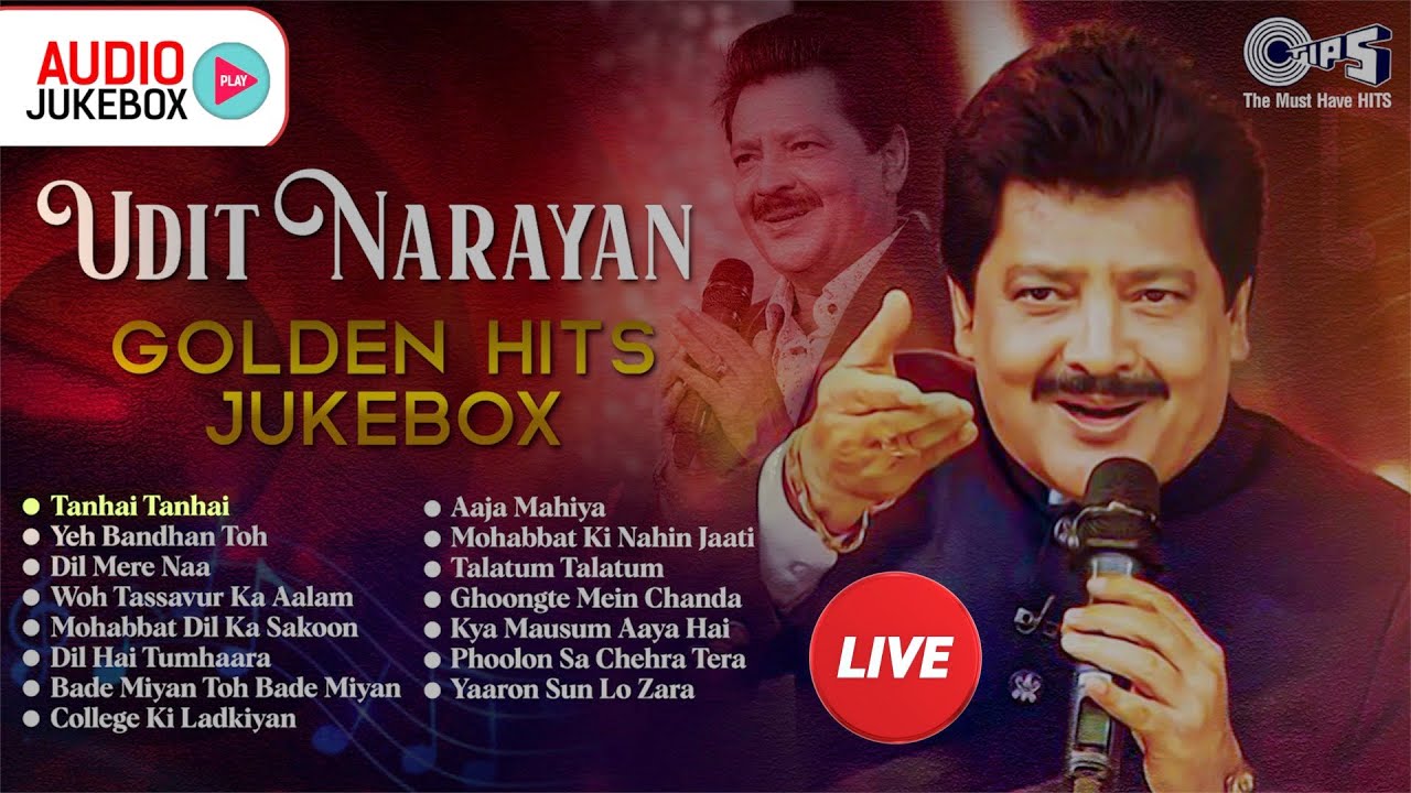 LIVE : 🎙️ UDIT NARAYAN Biggest Romantic Hits 🔥 Nonstop Love Songs | 90's Hindi Song 🔥#song
