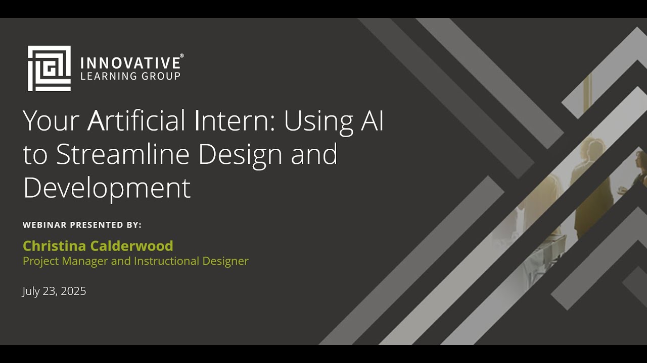 Your Artificial Intern: Using AI to Streamline Design and Development