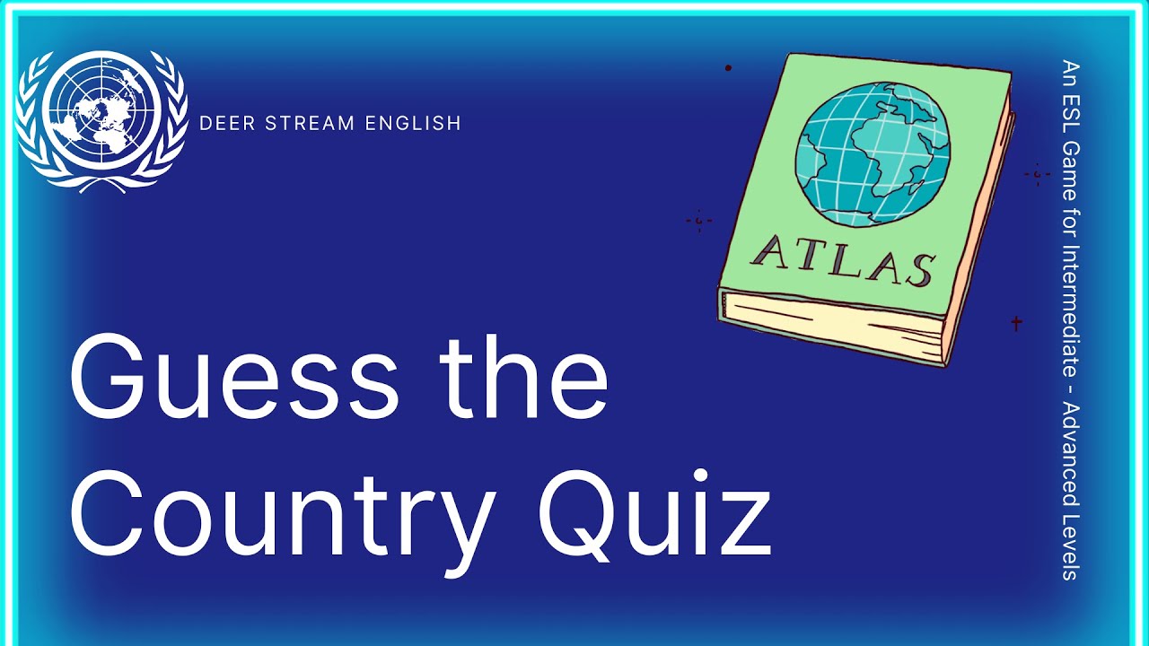 Geography Quiz Questions | Guess the Country ESL | Intermediate and Advanced Learners - Geography
