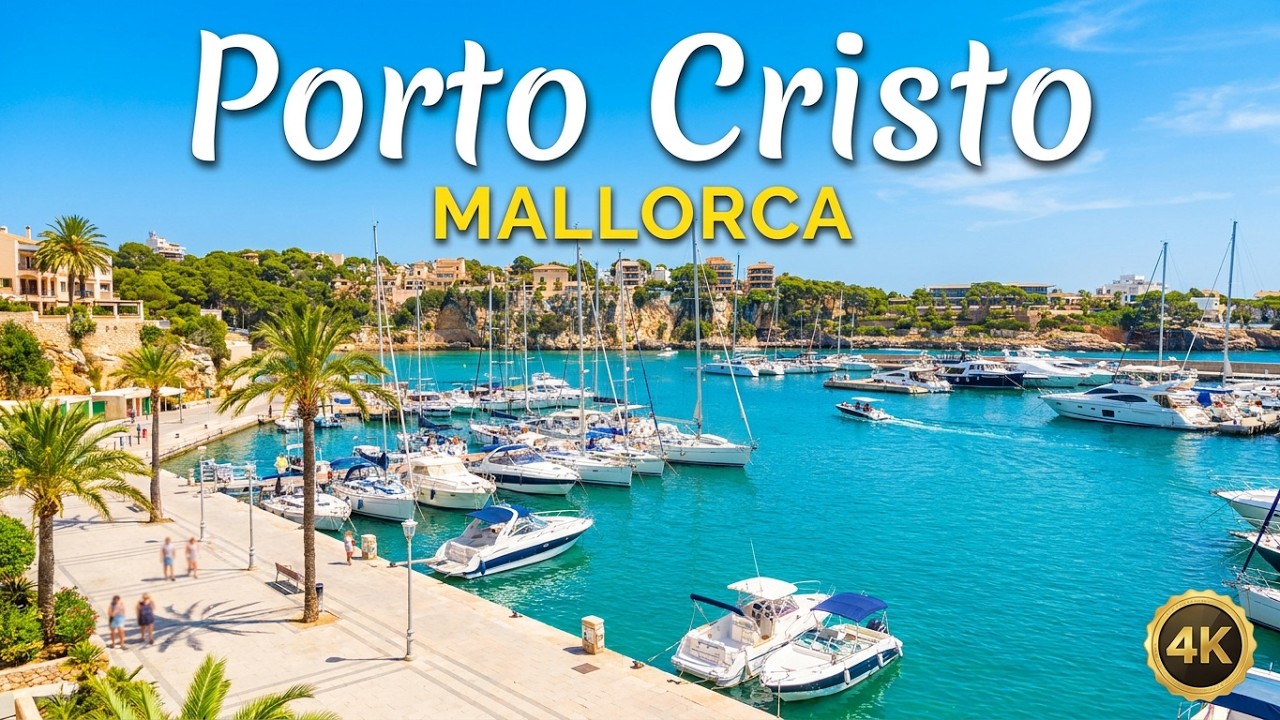Porto Cristo ☀️ Just Vibes & Waves | 4K ⛱️ Mallorca 🇪🇸 