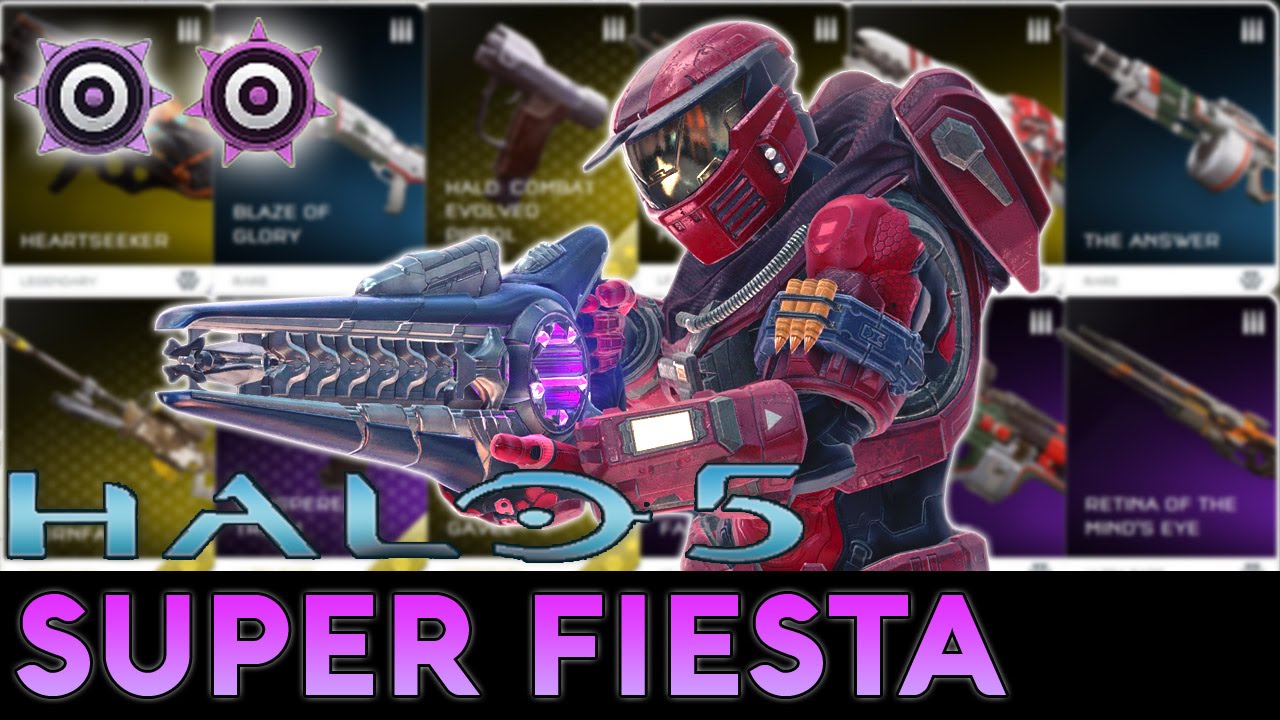 Halo 5: Guardians - Super Fiesta Gameplay (Rampage, 2 Running Riots)