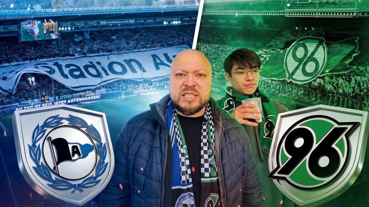 Erneute CHOREO🔥 KNAPPER SIEG durch ELFMETER | Arminia Bielefeld vs Hannover 96 Stadionvlog 