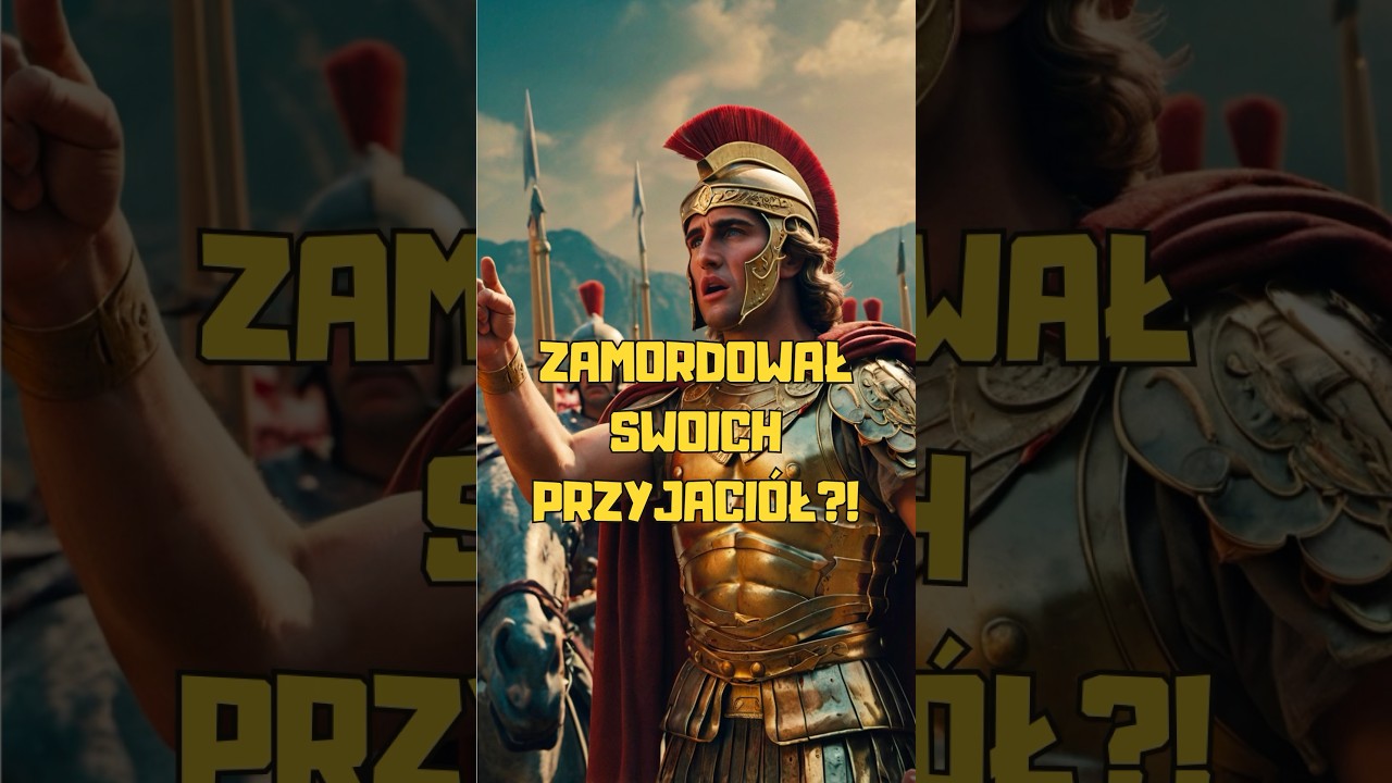 🗡️👑Aleksander Wielki - WIELKI MORDERCA?🏛️ #wiedza #historia #history #dlaciebie #ciekawostki #shorts