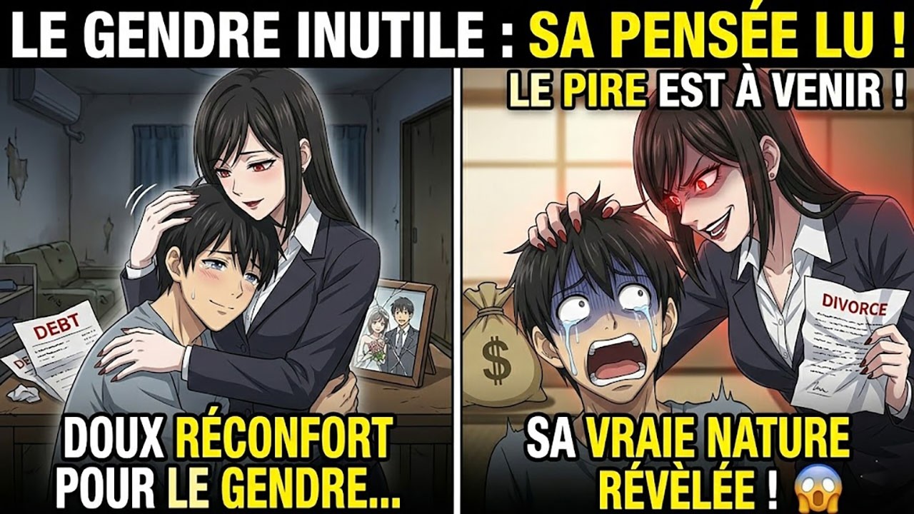 Réincarné en gendre INUTILE    Elle lit mes pensées và refuse le DIVORCE ! 😱