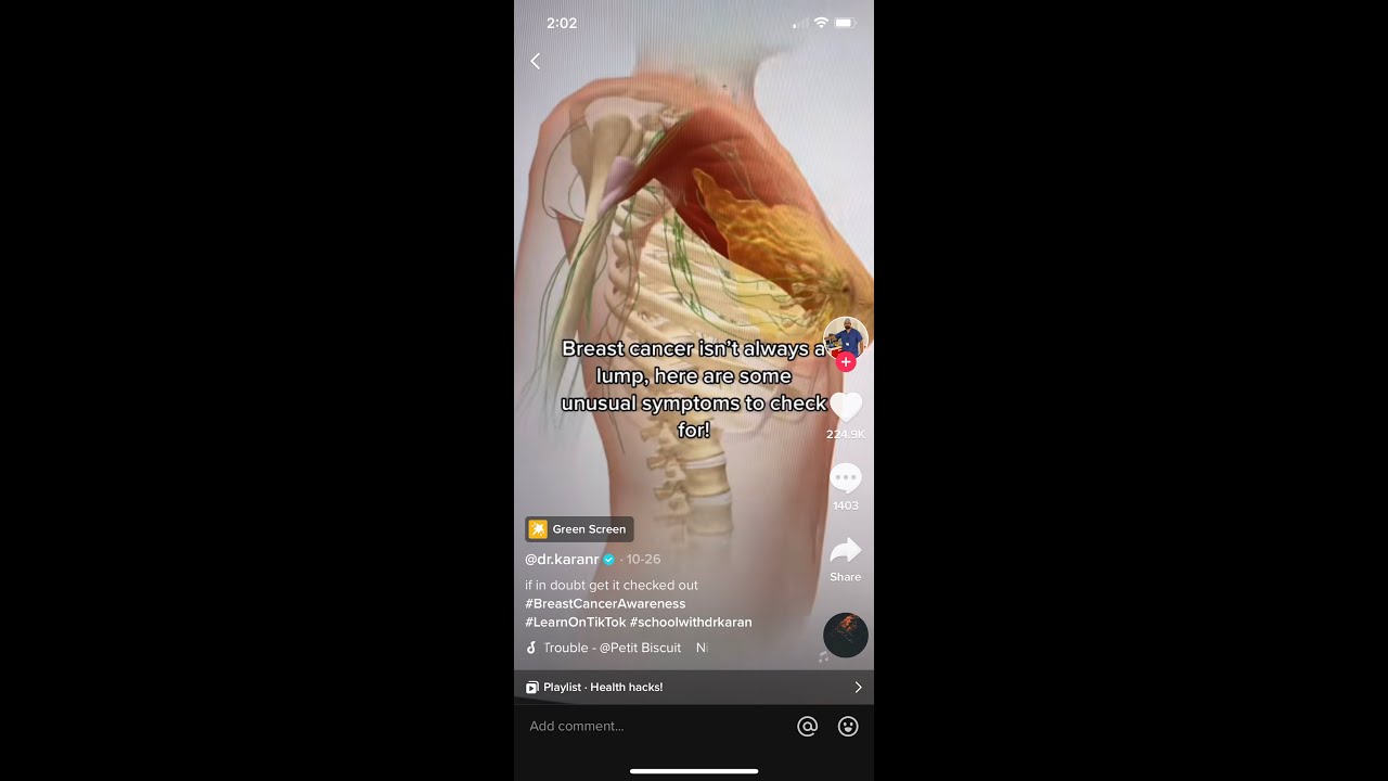 Необычные симптомы рака груди #шорты