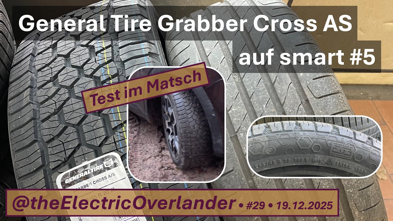 #29 General Tire Grabber Cross A/S - auf smart #5