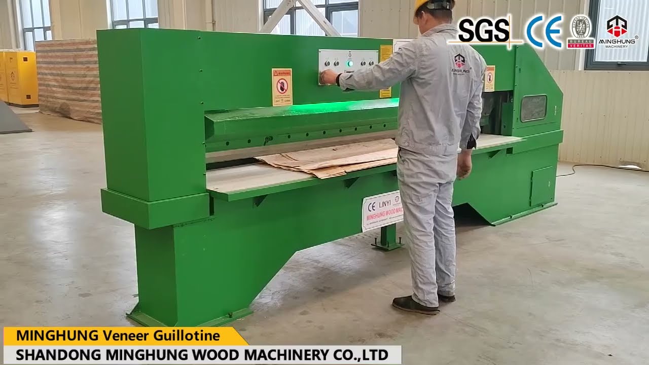 Benefits of Using a Veneer Guillotine in Plywood Production