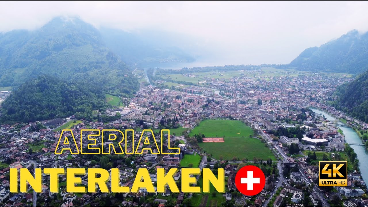 FLIGHT ABOVE PARADISE: Exploring Interlaken by Drone