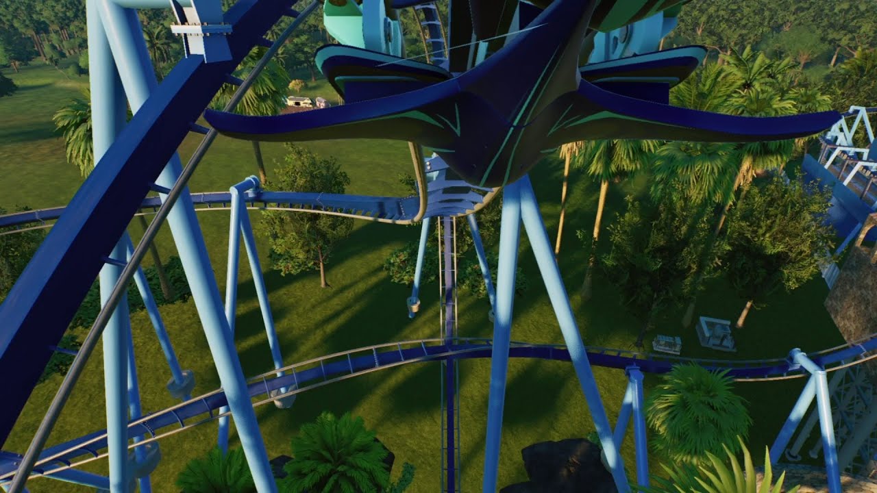 Manta Sea World Onride Planet Coaster 2 (made by OscarvanCodi) [POV]
