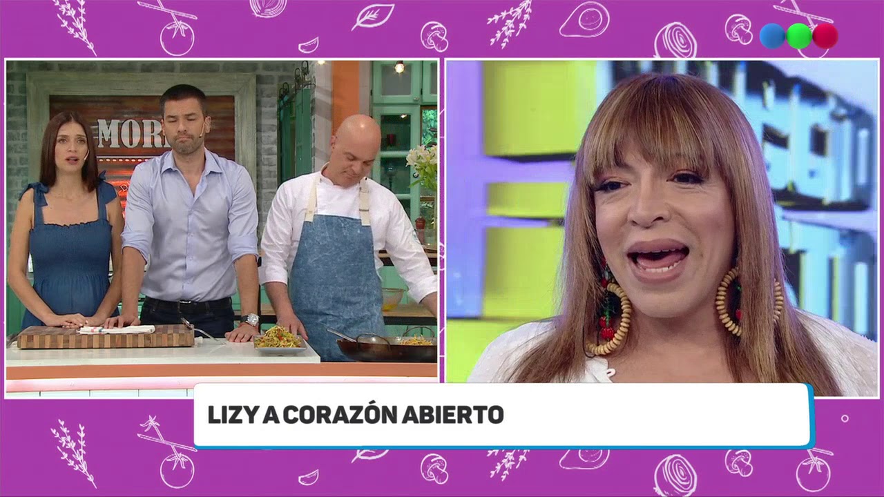 Lizy Tagliani se quebró en vivo - Morfi