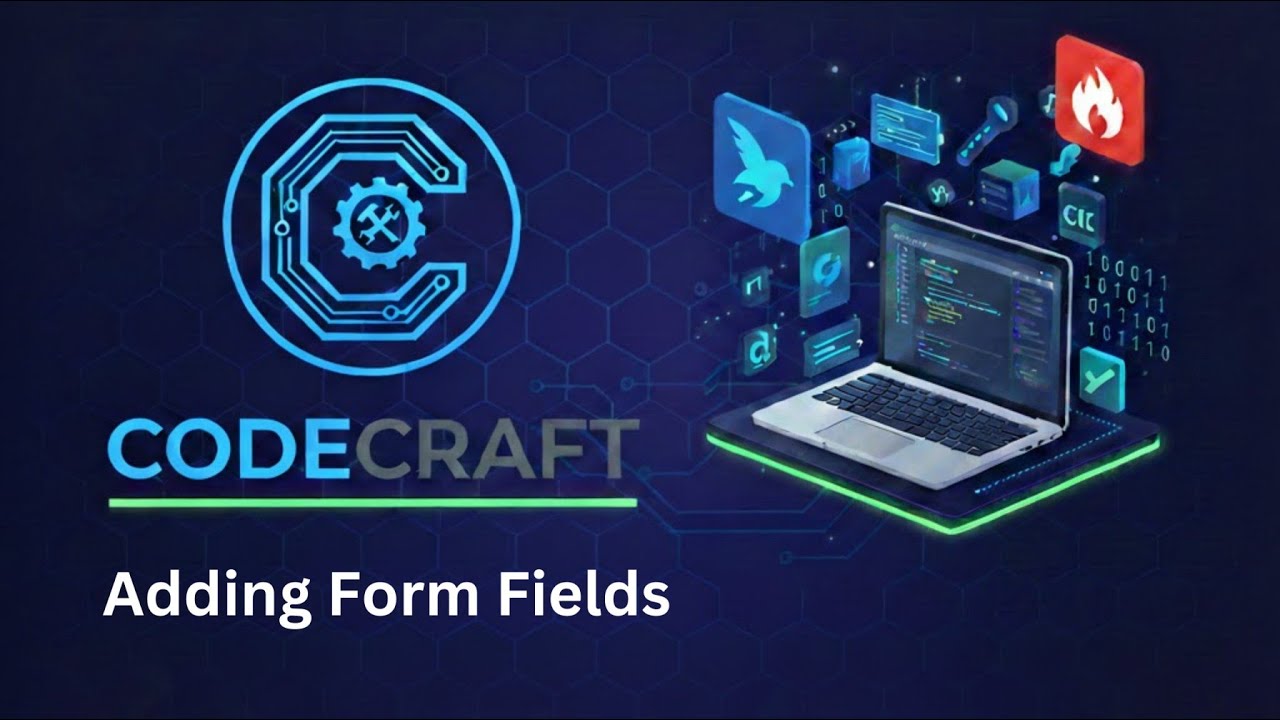 Add Form Fields in Flutter Firebase Chat App | TextFormField & Validation | CodeCraft (part 22)