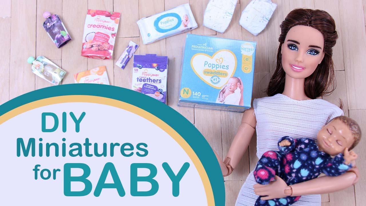 Товары и одежда для кукол Барби своими руками MINI Baby — бренды DIY Baby Mini
