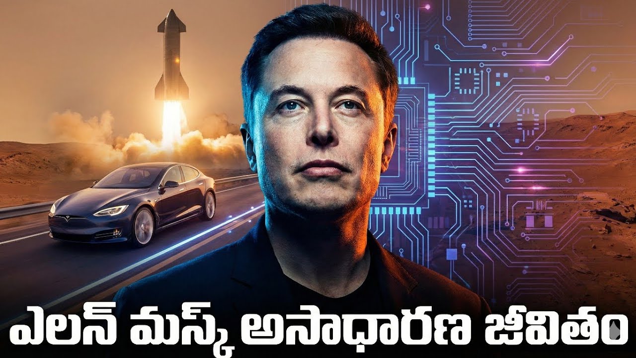 ఎలన్ మస్క్ జీవితం | Tesla, SpaceX విజయాలు & వివాదాలు | First Principles Explained in Telugu
