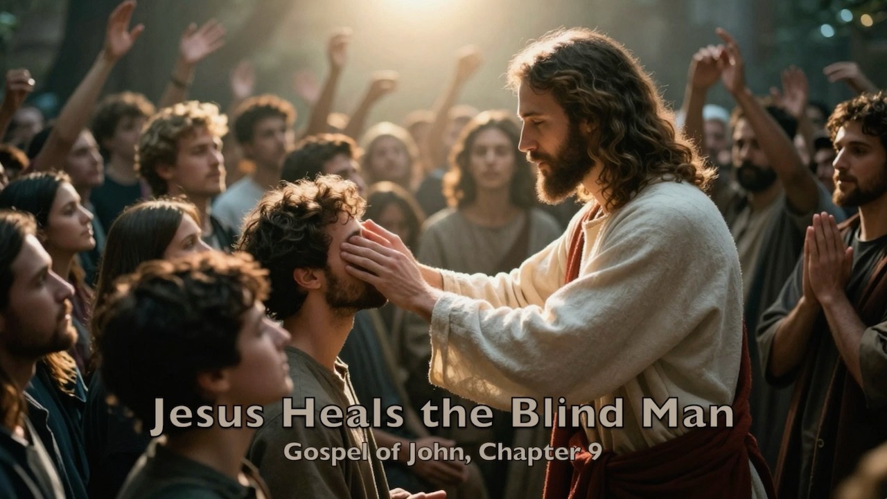 Jesus Heals the Blind Man