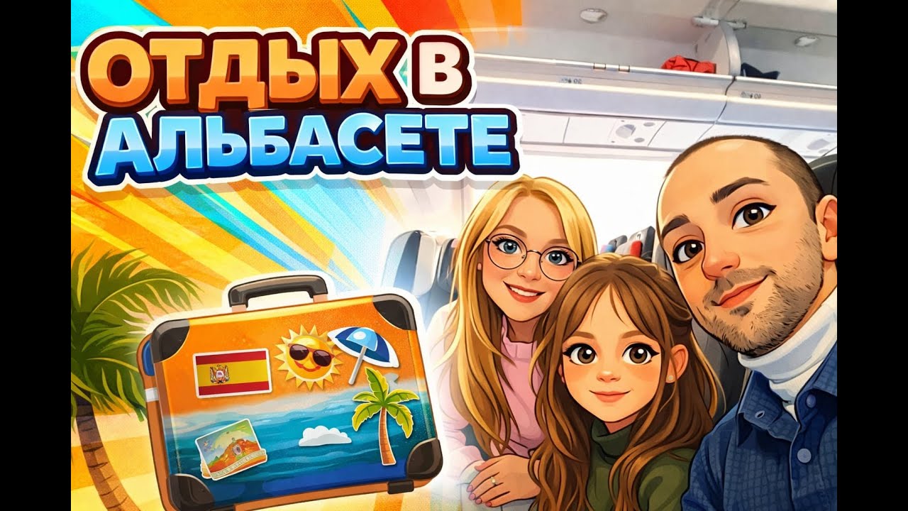 Поездка в Альбасете с семьей на выходные Выпуск №1#испания #путишествие #live #life #españa
