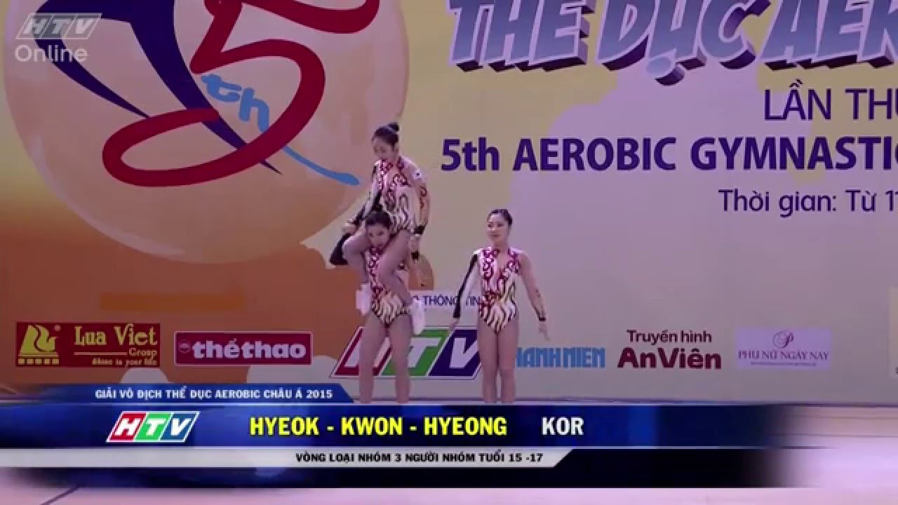 Giải vô địch thể dục Aerobic châu Á 2015 - Ngày 1 - Phần 2